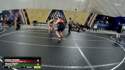 185 lbs Round 3 - Logan Yeager, Elevate Wrestling Academy vs Trace Kinzey, Unattached