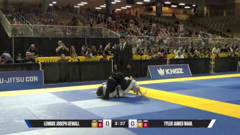 Tyler James Wahl vs Lennox Joseph Sewall 2025 Pan Kids Jiu-Jitsu IBJJF Championship