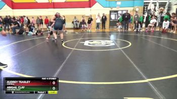 235 lbs Quarterfinal - Abigail Clay, Cheyenne East vs Audrey Teasley, Central