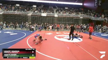 62 lbs Quarterfinal - Haidyn Magee, Sheridan Wrestling Club vs Avante` Sisneros, Riverton USA Wrestling