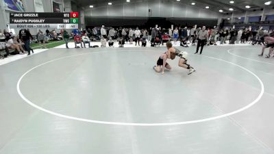 150 lbs Cons. Sub-quarters - Jace Grizzle, Wichita Training Center vs Raidyn Pugsley, Team Idaho Wrestling Club
