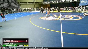 53 lbs Champ. Round 1 - Antonio Cruz, Victory Wrestling-Central WA vs Gunnar Holm, Steelclaw Wrestling Club