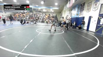 144 lbs Champ. Round 3 - Xavier Castellanos, Anaheim vs Kal-el Burnett, Trabuco Hills