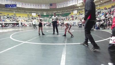 76 lbs Quarterfinal - Elijah Beard, Rogers Iron Wrestling Club vs Maxwell Williamson, Bentonville Wrestling Club