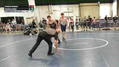 150 lbs Round Of 16 - Charlie Desena, FL vs Thomas Gibbs, IN