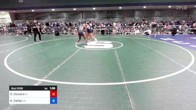 200 lbs Round Of 16 - Debraysia Doward, GA vs Kinslee Collier, OK