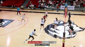 Replay: Towson vs Northeastern | Sep 26 @ 4 PM