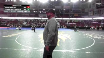 144 lbs Cons. Round 2 - Uriah McGhee, Owyhee vs JohnnyRigo Sauceda, Owyhee