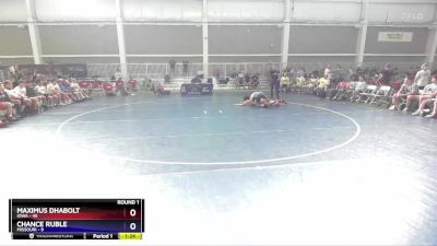150 lbs Round 1 (8 Team) - Maximus Dhabolt, Iowa vs Chance Ruble, Missouri