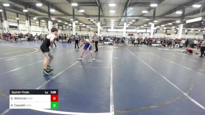 172 lbs Quarterfinal - Stryker Weitman, War vs Austin Capaldi, Grindhouse WC