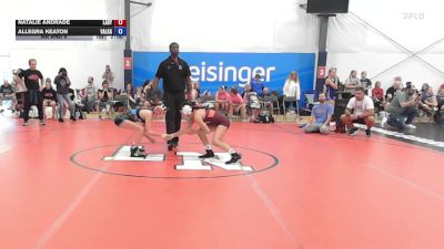 46 lbs Rr Rnd 6 - Natalie Andrade, Lady Warriors United - W vs Allegra Keaton, Valkyrie Girls WC - W