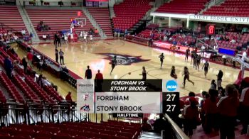 Replay: Fordham vs Stony Brook | Dec 1 @ 4 PM