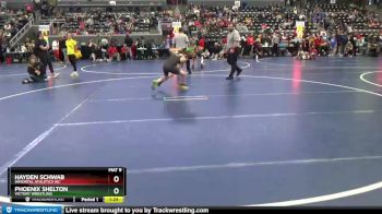 90 lbs Quarterfinal - Phoenix Shelton, Victory Wrestling vs Hayden Schwab, Immortal Athletics WC