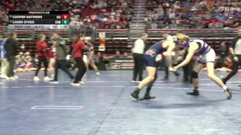 1A-175 lbs Cons. Round 2 - Caden Sykes, Colfax-Mingo vs Cooper Nattress, South Central Calhoun