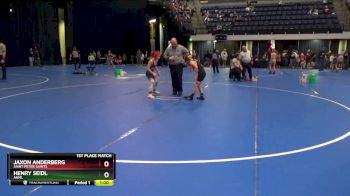 80 lbs 1st Place Match - Henry Seidl, ANML vs Jaxon Anderberg, Saint Peter Saints