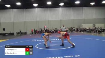 150 lbs Rr Rnd 3 - Tony Thompson, New Mexico vs Gavin Sandoval, Oregon Outlaws