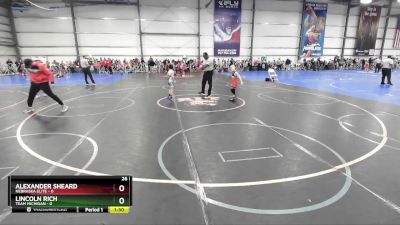 48 lbs Rd# 6- 9:00am Saturday Final Pool - Lincoln Rich, Team Michigan vs Alexander Sheard, Nebraska Elite