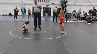 48 lbs Round 4 (6 Team) - Daniel Beltran, Warhawks vs Ava Rosario, EP Rattlers