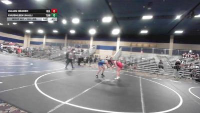 155 lbs 3rd Place - Jillian Hradec, Reality Sports vs Khushleen Jhalli, Team Bc