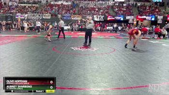 G - 145 lbs Cons. Round 3 - Olive Hoffman, Missoula Hellgate (Girls) vs Aubrey Sharbono, St. Ignatius (Girls)