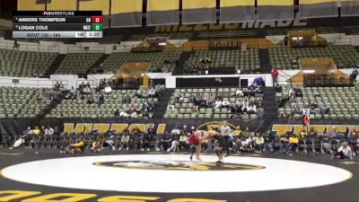 184 lbs Cons. Semi - Anders Thompson, Oklahoma vs Logan Cole, Missouri