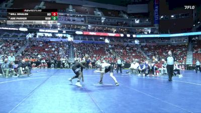 3A-175 lbs Champ. Round 2 - Will Whalen, Indianola vs Abe Parker, Waukee Northwest