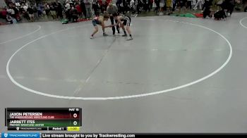 117 lbs Champ. Round 1 - Jaxon Petersen, The Underground Wrestling Club vs Jarrett Ites, Premier Wrestling Center