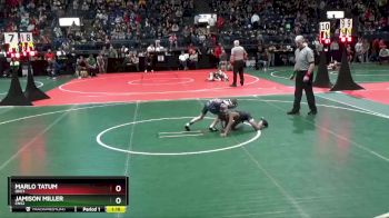 61 lbs Quarterfinal - Marlo Tatum, OHC1 vs Jamison Miller, CNS2