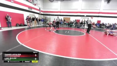 95 lbs Round 1 - Tanner Affolter, Odessa Youth Wrestling vs Luke Bulloc, Open Mats