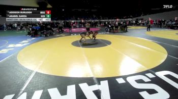 6A/5A Girls 135 Cons. Round 3 - Anabel Garza, Glencoe Girls vs Addison Burleigh, Mountainside Girls