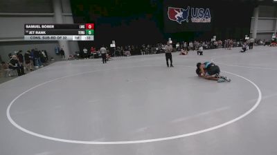 165 lbs Cons. Sub-rd Of 32 - Samuel Bober, Legacy Wrestling Club vs Jet Rank, Tom Eagle Wrestling Academy