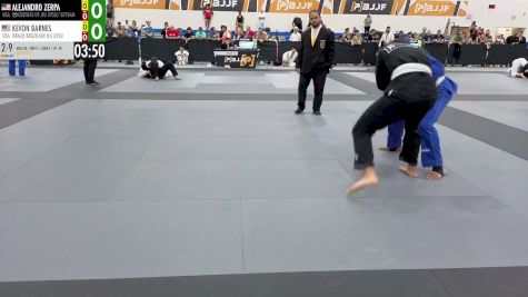 Alejandro Zerpa vs Kevon Barnes 2026 PBJJF Pan American Jiu-Jitsu Championships