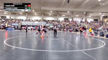 Girls 145 lbs Cons. Round 2 - Summer Flores, Riverdale High School vs Jianna Bare, Coffee Co. Central High School