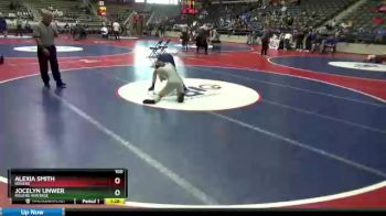 100 lbs Champ. Round 1 - Jocelyn Unwer, Rogers Heritage vs Alexia Smith, Rogers