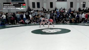 113 lbs Round Of 16 - Kennedie Davis, Bridgewater-Raynham vs Scott Holzworth, Pembroke