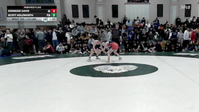 113 lbs Round Of 16 - Kennedie Davis, Bridgewater-Raynham vs Scott Holzworth, Pembroke
