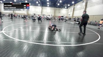 100-105 lbs Rr Rnd 1 - Ava Tovar, Miami Wrestling Club vs Yamily Morales, Eagle Wrestling Club