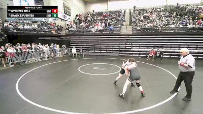 3A 125 lbs Cons. Round 1 - Wynnter Bell, Grantsville vs Shalice Fuentes, Emery