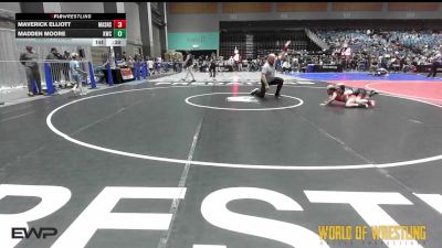 61 lbs Semifinal - Maverick Elliott, Mat Assassins vs Madden Moore, Keystone Wrestling Club