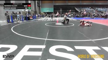 61 lbs Semifinal - Maverick Elliott, Mat Assassins vs Madden Moore, Keystone Wrestling Club
