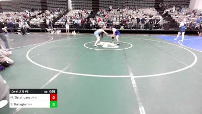 108-H lbs Consi Of 16 #2 - Marky Delzingaro, Upper Moreland vs Sean Gallagher, N/a