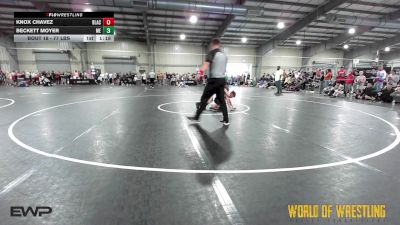 77 lbs Round Of 32 - Knox Chavez, Black Fox Academy vs Beckett Moyer, Moyer Elite