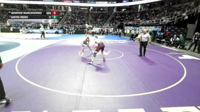 I-144 lbs Cons. Round 4 - Justin Reiss, Tappan Zee vs Quinton Warlikowski, Ballston Spa