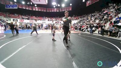 35 lbs Rr Rnd 3 - Cashton Sorum, Salina Wrestling Club vs Sofia Byrne, Miami