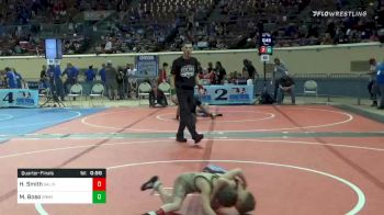 40 lbs Quarterfinal - Hudson Smith, Salina Wrestling Club (SWC) vs Micael Boso, Ironman Wrestling