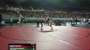 D4-165 lbs Cons. Semi - Tyler Paquette, Benson vs Trenton Blomquist, Yuma Catholic