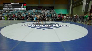 126 lbs Consolation - Aaron Meza, Esperanza vs Lander Bosh, Layton