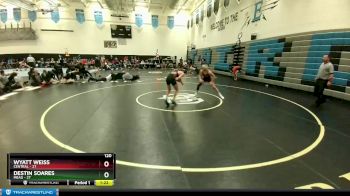 120 lbs Placement - Destin Soares, Mead vs Wyatt Weiss, Central