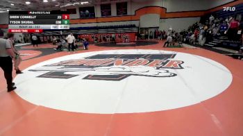 157 lbs Champ. Round 1 - Drew Connelly, John Carroll University vs Tyson Skubal, Concordia University (WI)