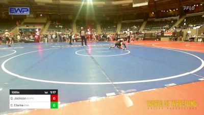 108 lbs Round Of 16 - Quentin Jackson, SlyFox Wrestling Academy vs Cody Clarke, Roundtree Wrestling Academy